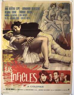 489 Las Infieles, Mexican Poster, Ana Bertha Lepe  