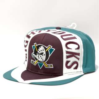 Vintage Anaheim Mighty Ducks Snapback Hat Cap Deadstock Twins 