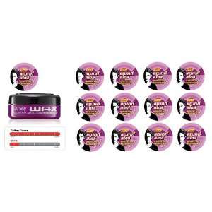  Gatsby Hair Styling Wax Ultimate & Shaggy 75g. (Pack Of 12 