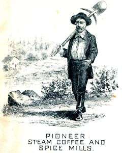 1885 FOLGERs BILL w MINER SAN FRANCISCO/VIRGINIA CITY  