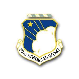  US Air Force 59th Medical Wing Decal Sticker 5.5 