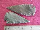 LOT OF SPEARHEAD 2 PIECE COLLECTION OF BIG STONE ARROW