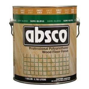 ABSOLUTE COATINGS 89621 ABSCO POLYURETHANE FAST DRY WOOD FLOOR FINISH 