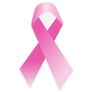   Ribbon Breast Cancer Awareness car bumper sticker 3 x 5 Automotive