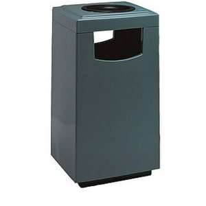  Fiberglass Square Fiberglass Ash N Trash Receptacle 7S 