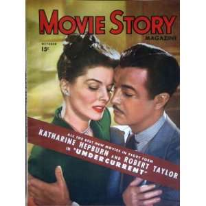   HEPBURN Movie Story Magazine October 1946 Movie Story Books