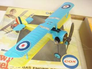   OLD COX SOPWITH PUP .049 POWERED CONTROL LINE MODEL AIRPLANE **  
