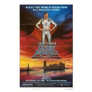  Return Of Captain Invincible Original Movie Poster, 27 x 