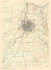 usgs topo map rochester sheet new york ny 1895 motp