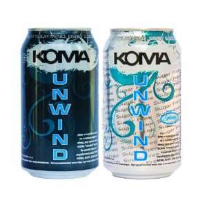 Koma Unwind Relaxation Drink Sugar Free (12 pack) 12 Oz  