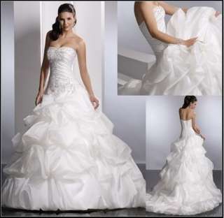 perfect Wedding Dress Bridal Gown Deb Plus Size&colour  