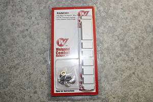 Ruger Mini 14 Ranch Rifle mount Weaver, Silver, NEW  