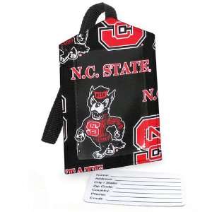 NC State North Carolina State University Wolfpack Luggage Tag by Broad 