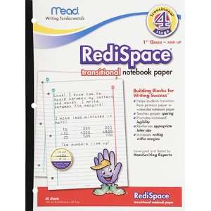  12 Pack MEAD PRODUCTS PAPER TRANSITIONAL NOTEBOOK 50 SHTS 