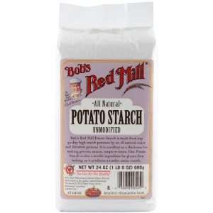   Bobs Red Mill  Potato Starch, Unmodified, 24oz