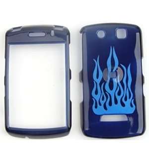 Blackberry Storm 9500 / 9530 Transparent Blue Flame Hard 