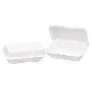 Genpak Foam Hinged Lid Snack Containers GNP21900  Kitchen 