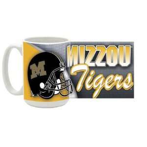 com University of Missouri 15 oz Ceramic Coffee Mug   Tigers Football 