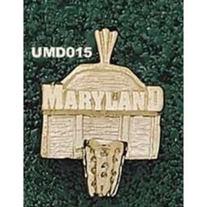  14Kt Gold University Of Mad Maryland Backboard Sports 