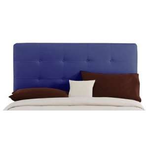  Double Button Tufted Headboard in Lazuli Size King 