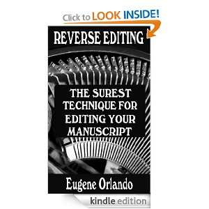   for Editing Your Manuscript Eugene Orlando  Kindle Store