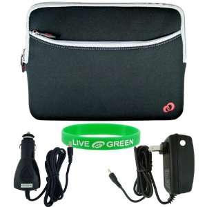 ASUS Eee PC 1000HE 10 Inch Netbook Sleeve Case   Bundle with 12V Car 