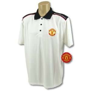 MANCHESTER UNITED SOCCER PERFORMANCE POLO SHIRT SZ L 
