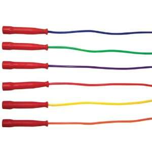  Colored Speed Ropes 10, Set of 6   1 each color Sports 