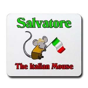   The Italian Mouse Humor Mousepad by 
