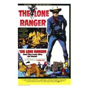  The Lone Ranger and the Lost City of Gold Movies Poster 