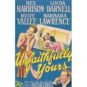  Unfaithfully Yours Movie Poster (11 x 17 Inches   28cm x 
