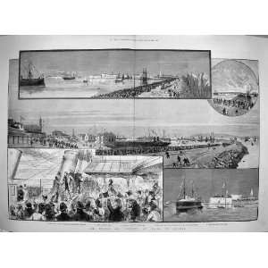    1885 PRINCE WALES IRELAND BELLEISLE SHIPS KINGSTOWN