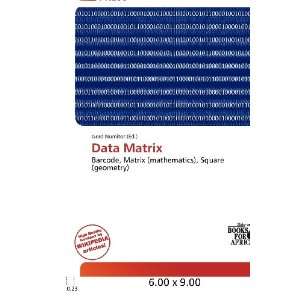  Data Matrix (9786200693921) Gerd Numitor Books