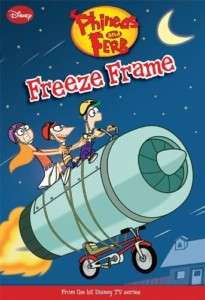 Disney Phineas and Ferb Freeze Frame, NEW Book  