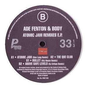  ADE FENTON & BODY / ATOMIC JAM REMIXES EP (WHITE VINYL 