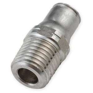   3805 60 18 Male Connector,SS,3/8 In Tube Sz,PK 2