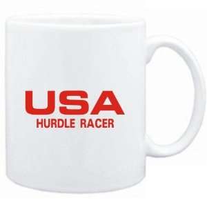  Mug White  USA Hurdle Racer / ATHLETIC AMERICA  Sports 