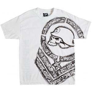  Metal Mulisha Youth Restock T Shirt   X Large/White 