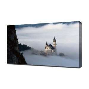  Neuschwanstein Castle   Canvas Art   Framed Size 24x36 