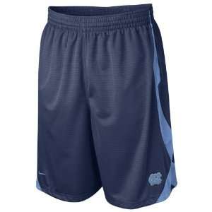 Nike North Carolina Tar Heels (UNC) Navy Blue Durasheen Shorts  