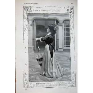    1908 Miss Ada Reeve Butterflies Apollo Theatre Lady