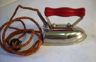 Vintage Heavy Electric Meco Childs Iron Cloth Cord  