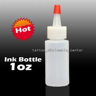 Oz Small Tattoo Supply Wash Ink Bottle Plastic  
