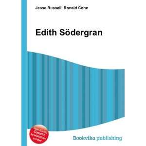  Edith SÃ¶dergran Ronald Cohn Jesse Russell Books