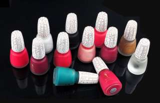 12 Colors Sexy Crack Nail Polish Art Crackle Shatter New Fashion