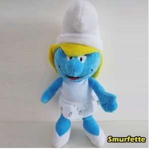    The Smurfs 12 Stuffed Toy Plush Doll   Smurfette Toys & Games