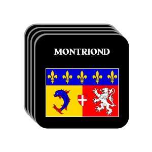  Rhone Alpes   MONTRIOND Set of 4 Mini Mousepad Coasters 