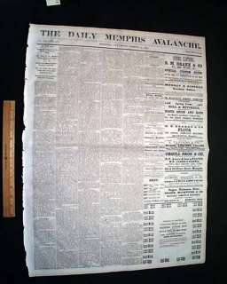 MOUNTAIN MEADOWS MASSACRE w/ John D. Lee 1877 Newspaper  