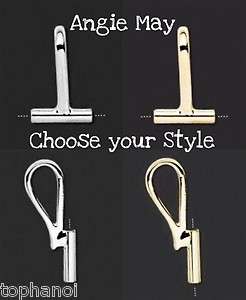 PIN BROOCH Converter ~ Make any Pin a SLIDE Pendant ~ Pick your finish 