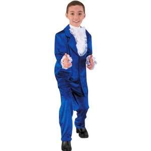  Boys Large Austin Power Blue Suit Costume Toys & Games